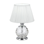 Vivian Table Lamp in Chrome or Gold