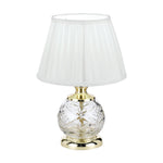 Vivian Table Lamp in Chrome or Gold