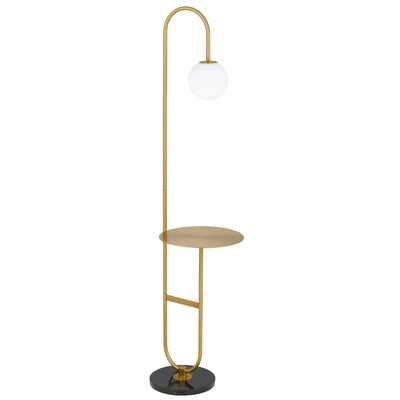Inez Floor Lamp Antique Gold