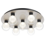 Invar 7 CTC Ceiling Light — Nickel Matt