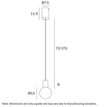Invar 1 Pendant Light