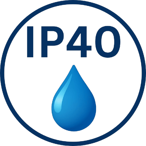 IP40 – basic solid object protection