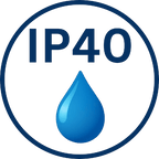 IP40 â€“ basic solid object protection