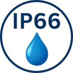 IP66 – high water protection