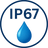 IP67 – waterproof to 1m depth