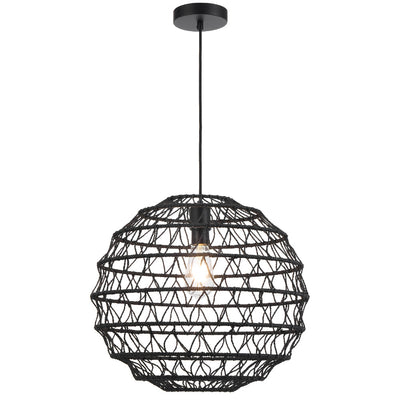 Ivalo 45Cm Pendant Light Small — Black