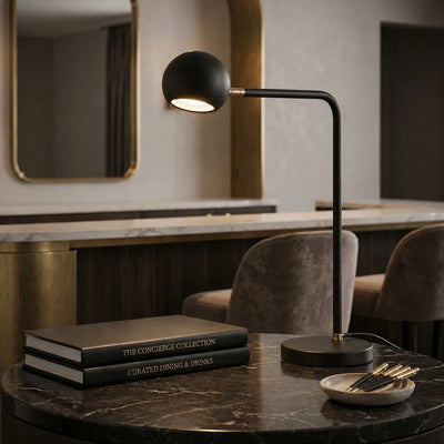 Jeremy Adjustable Table Lamp Black, Grey JEREMY TL Telbix Li — lifestyle