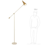 Jibara LED Floor Lamp — Beige