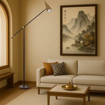 Jibara LED Floor Lamp — lifestyle