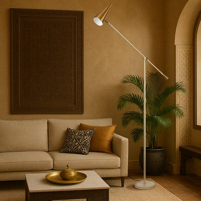 Jibara LED Floor Lamp — lifestyle