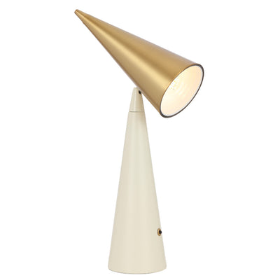 Jibara LED Table Lamp — Beige