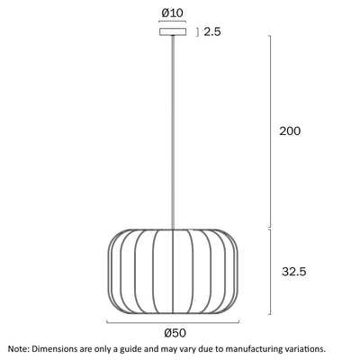 Jonsel 50Cm Pendant Light