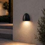 Jora 24V Exterior LED Step Wall Light — lifestyle