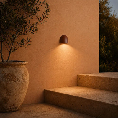 Jora 24V Exterior LED Step Wall Light — lifestyle