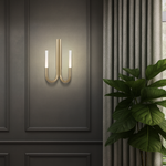 Joshua Large LED Wall Light — lifestyle