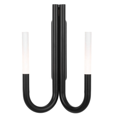 Joshua Large LED Wall Light — Black