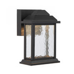 Jovaro 24Cm Exterior Wall Light Small — Black
