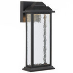 Jovaro 38Cm Exterior Wall Light Large — Black
