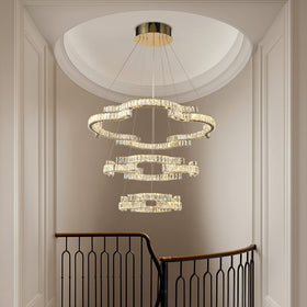 Jura 3 Tier LED Pendant Light — lifestyle
