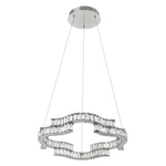Jura 1 Tier LED Pendant Light — Chrome