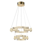 Jura 2 Tier LED Pendant Light — Gold