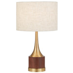 Karos Table Lamp — Walnut