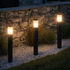 Kenra Exterior Bollard Light — lifestyle
