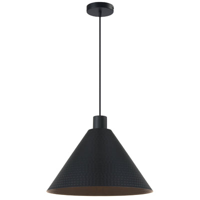 Kestra 43Cm Pendant Light — Black