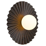 Kinso 35Cm Wall Light — Antique Copper| Opal Matt