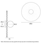 Kinso 50Cm Wall Light
