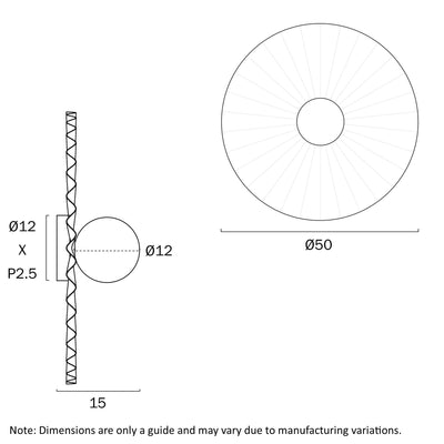 Kinso 50Cm Wall Light