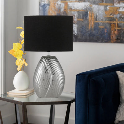 Klee Ceramic Table Lamp — lifestyle