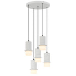 Kolisa 5 Pendant Light — White