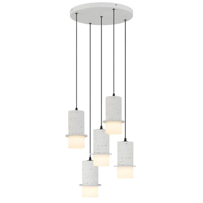 Kolisa 5 Pendant Light — White