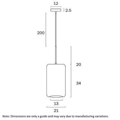 Korova Table Lamp 1LT in Opal or Smoke Glass