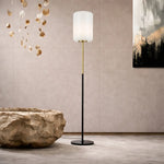 Korova Floor Lamp Brass / Smoke — lifestyle
