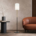 Korova Floor Lamp Brass / Smoke — lifestyle