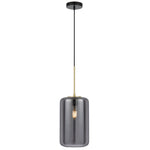 Korova Table Lamp 1LT in Opal or Smoke Glass