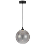 Kupla 1 Pendant Light — Black| Smoke