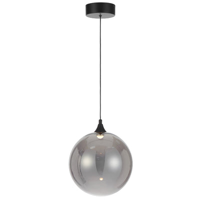 Kupla 1 Pendant Light — Black| Smoke