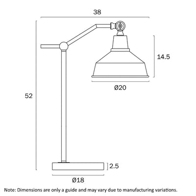 KYLAN 20 TABLE LAMP