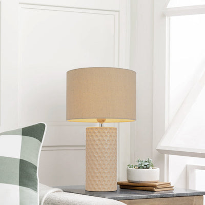 Lamar Ceramic Table Lamp — lifestyle