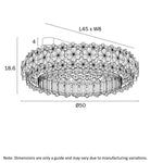 Landis 50Cm CTC Ceiling Light