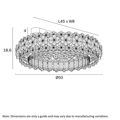 Landis 50Cm CTC Ceiling Light