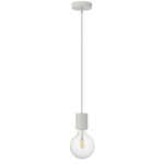 Lang Pendant Suspended Cord Set in Antique Brass, Black
