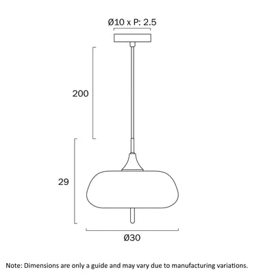 Lasian 30Cm Pendant Light