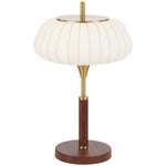Lasian Table Lamp — Walnut