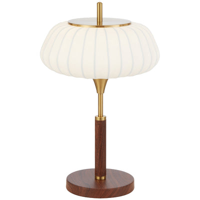 Lasian Table Lamp — Walnut