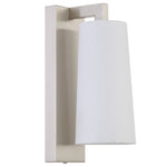 Lavis Wall Light — Nickel Matt| Ivory