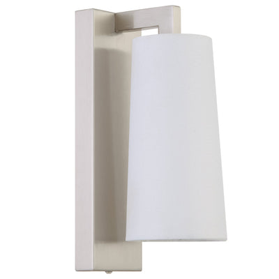Lavis Wall Light — Nickel Matt| Ivory